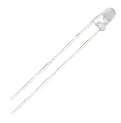 Product thumbnail STANDAARD LED 3MM DIFFUUS PUUR ORANJE