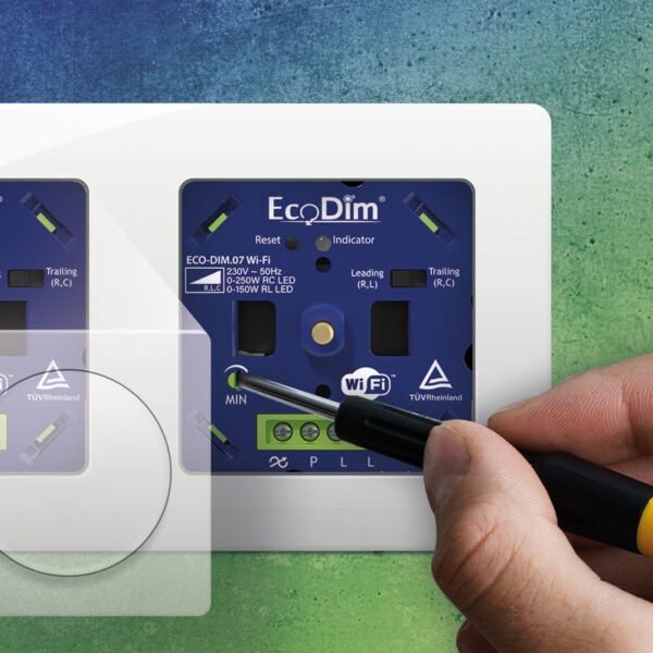 LED DIMMER WIFI 0-250W ECODIM UNIVERSEEL - Afbeelding 5