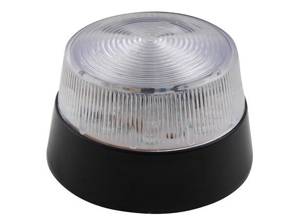 Product thumbnail LED-FLITSLICHT - TRANSPARANT - IP66 - 12 TOT 24VDC -  72 mm
