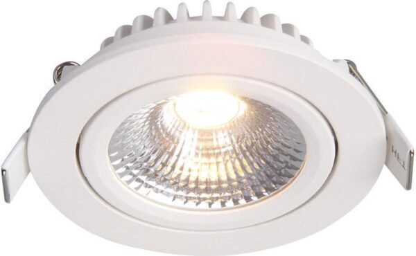LED inbouwspot 5W DimToWarm 85mm 36gr rond verstelbaar wit - Afbeelding 2
