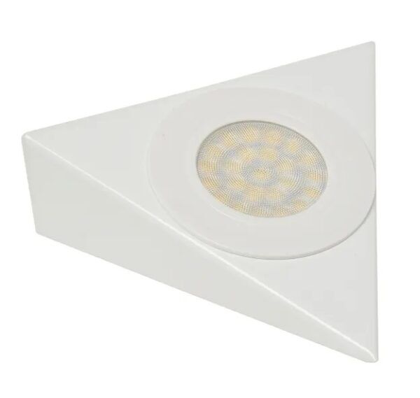 LED Opbouw Driehoekspot Wit 300LM 3Watt - Afbeelding 2