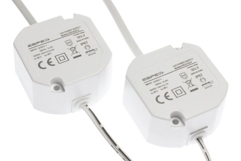 Product thumbnail COMPACTE SCHAKELENDE VOEDING 12V - 1A - 12W IP67