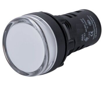 Product thumbnail LED SIGNAALLAMP WIT 220V 22mm