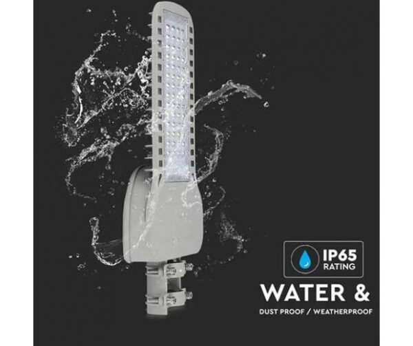 LED Straatlamp SLIM 150W 4000K grijs 20250 Lumen - Afbeelding 3