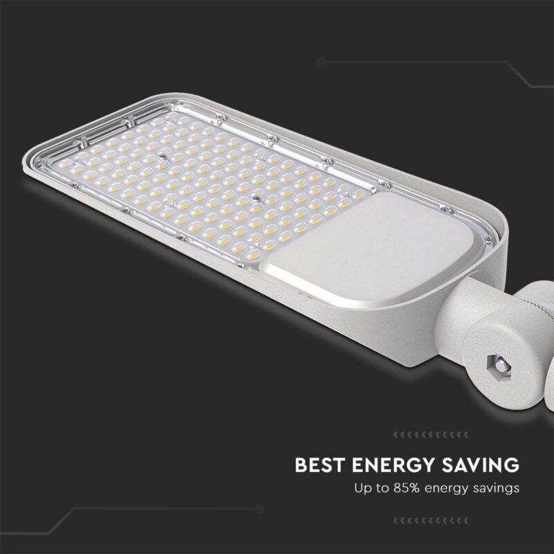 Product thumbnail LED Straatlamp 30W 4000K grijs + schemerschakelaar 3000 Lumen