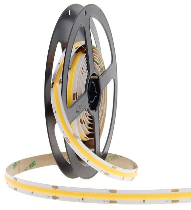 Product thumbnail LED strip COB flex 5m 24V IP22 warm wit 2700K