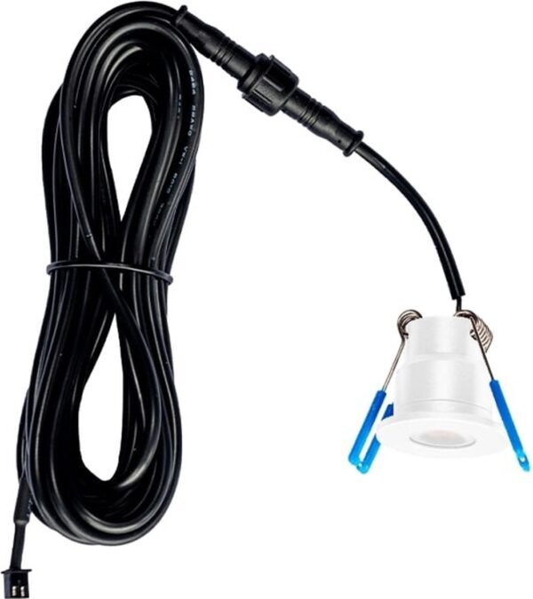 LED VERANDA SPOTS | 6 STUKS + AFSTANDSBEDIENING | WIT | IP65 - Afbeelding 3