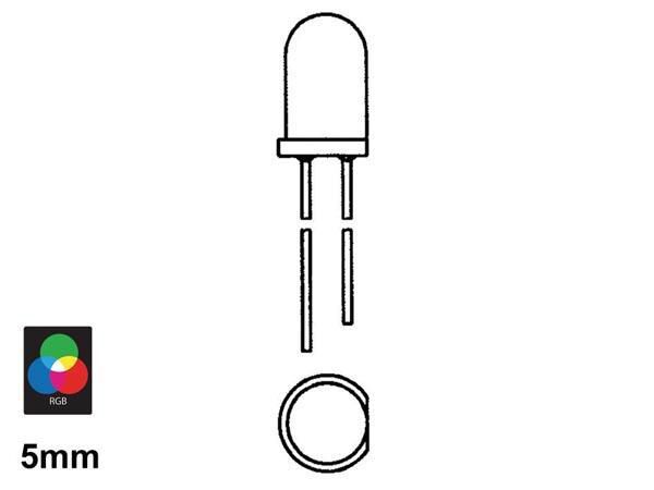 Product thumbnail LOW-COST LED 5mm GEEL DIFFUUS - 15mcd