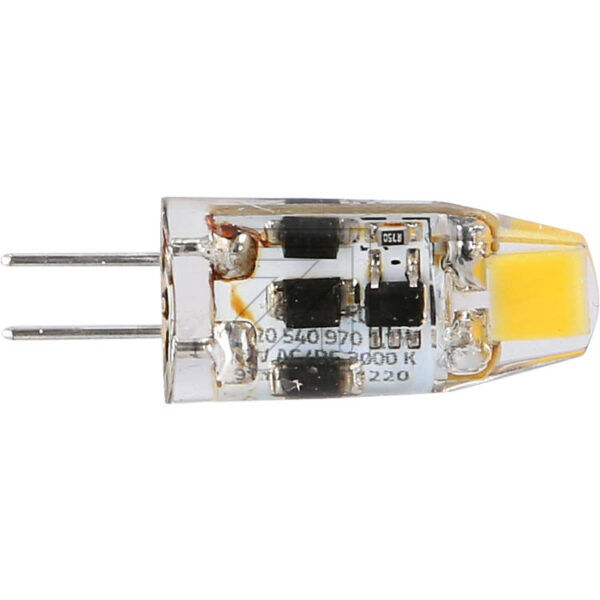 LED-INSTEEKLAMP - 12V - 1.1W - G4 - WARMWIT 3000K 90 LUMEN - Afbeelding 2
