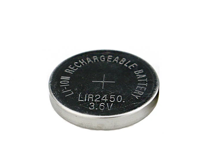 Product thumbnail Lithium Knoopcel Batterij LIR2450 3,6V 1-Blister