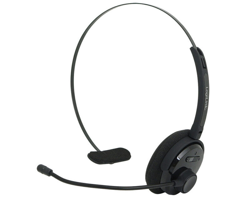 Product thumbnail LogiLink Mono Headset Bluetooth zwart