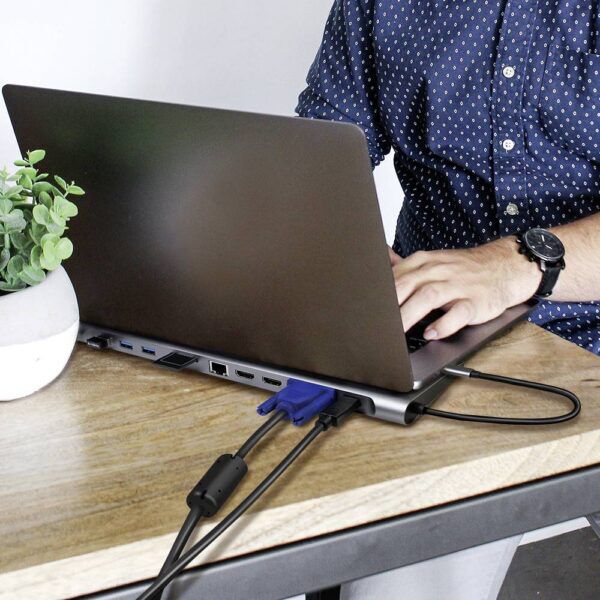 LogiLink UA0373 Universeel  Laptop Dockingstation - Afbeelding 9
