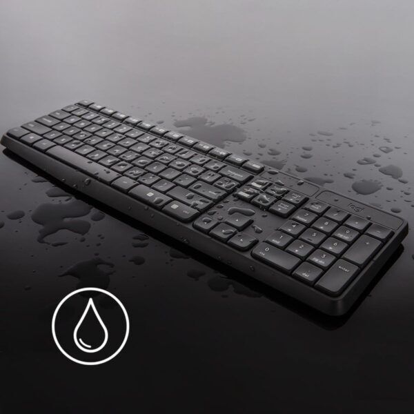 Logitech MK235 Draadloze Toetsenbord en Muis QWERTY - Afbeelding 2