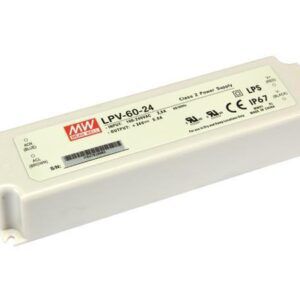 SCHAKELENDE VOEDING - 1 UITGANG - 60W - 24V