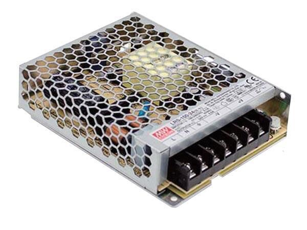 Product thumbnail SCHAKELENDE VOEDING VOOR IT-APPARATUUR - 1 UITGANG - 100W - 12V - GESLOTEN CHASSIS