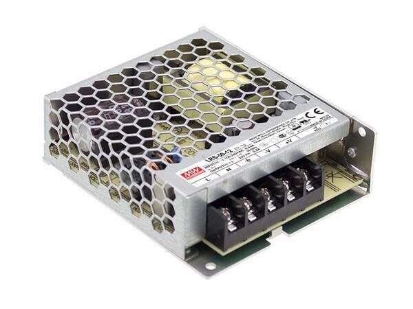 Product thumbnail SCHAKELENDE VOEDING VOOR IT-APPARATUUR - 1 UITGANG - 50W - 12V - GESLOTEN CHASSIS