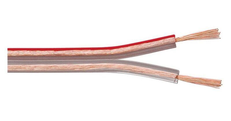 Product thumbnail Luidsprekerkabel transparant 2 x 0.75 mm²