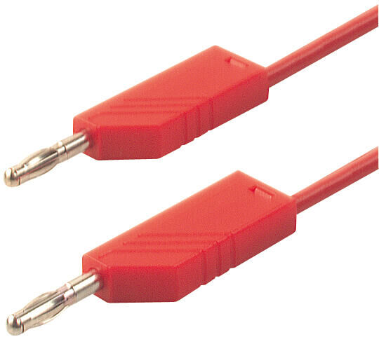 Product thumbnail Meetsnoer 4mm Siliconen 200cm rood