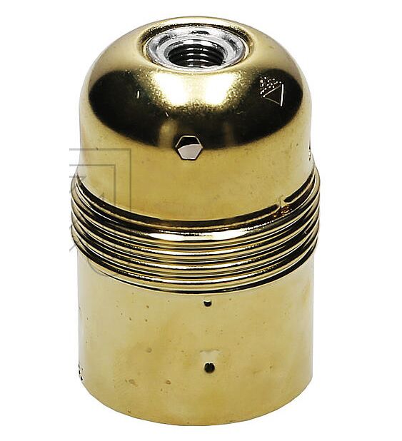 Product thumbnail Metalen fitting messing E27 met M10 invoer