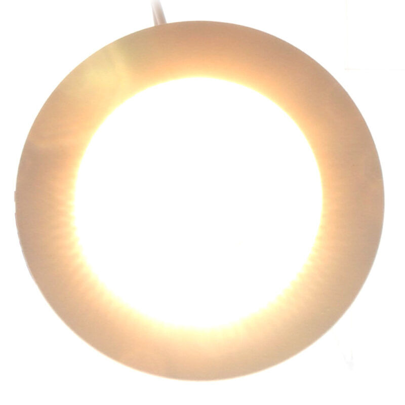 Product thumbnail Meubelinbouwspot 12Vac wit metaal met vaste dimbare 3W LED-lamp