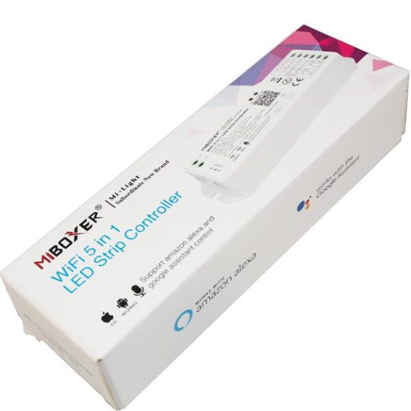 MI-LIGHT2.0 RGBW WIFI-CONTROLLER VOOR LED STRIPS 2.4G - Afbeelding 3