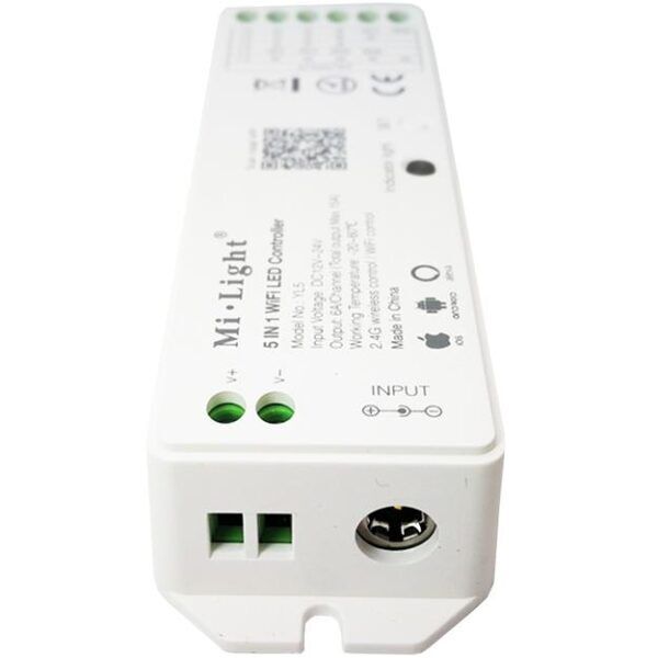 MI-LIGHT2.0 RGBW WIFI-CONTROLLER VOOR LED STRIPS 2.4G - Afbeelding 4