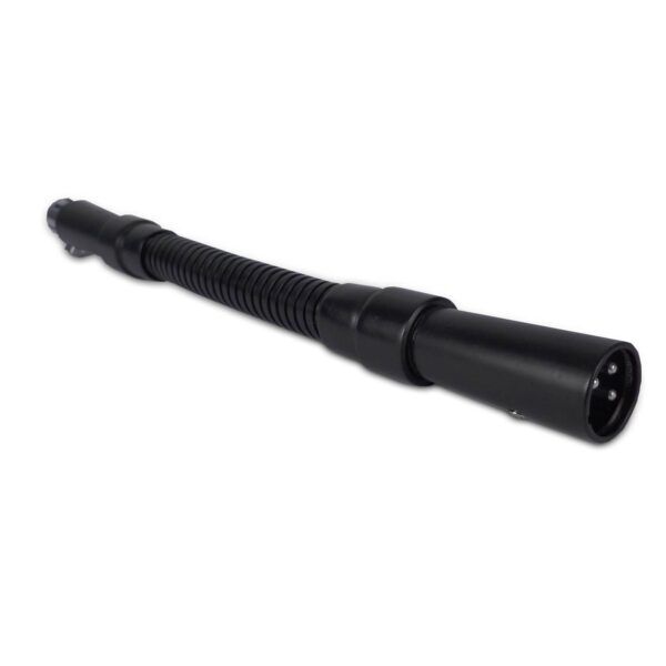 ZWANENHALS VOOR MICROFOON 25 cm - ZWART 25cm - Afbeelding 2