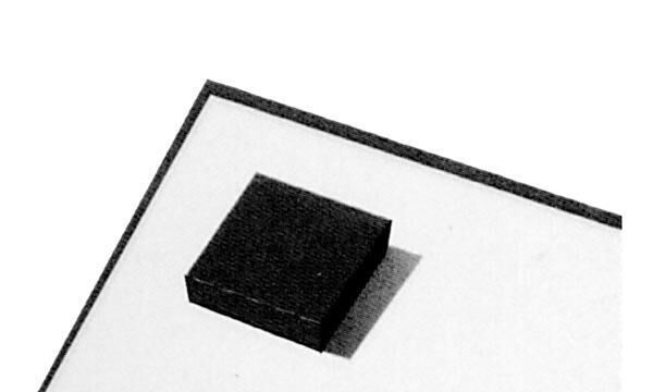 Product thumbnail VIERKANT RUBBEREN PLAKVOETJE 10x10x3.5mm (12 stuks)
