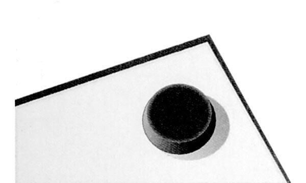 Product thumbnail ROND RUBBEREN PLAKVOETJE 12.6 x 3.5mm (12 stuks)