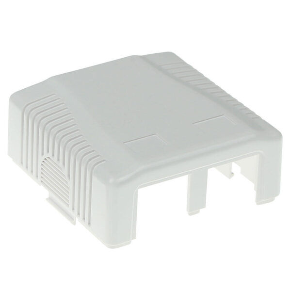 Modulair opbouwdoos afgeschermd 2-voudig CAT6A - Afbeelding 5
