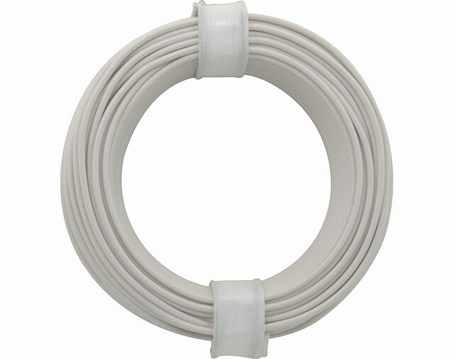 Product thumbnail Soepel Montage snoer 0,14mm² wit 10 meter