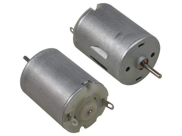 Product thumbnail DC MOTOR 6VDC 250mA 14500TPM (2.5-6VDC)