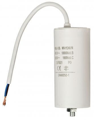 Product thumbnail AANLOOPCONDENSATOR 100uF 450V draadaansluitingen