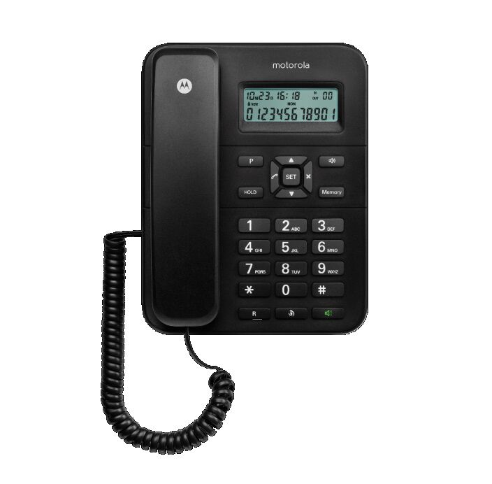 Product thumbnail Motorola CT202 Vaste Telefoon Met Display (Zwart)