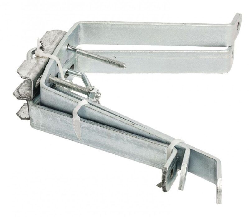 Product thumbnail Badverzinkt stalen mast - muurbeugelset 10 cm