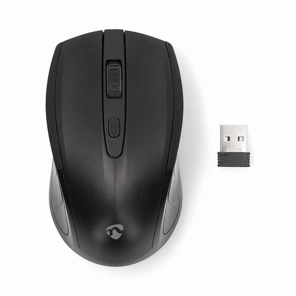 Muis | Draadloos | 800 / 1200 / 1600 dpi | Instelbare DPI | Aantal knoppen: 4 | Tweehandig - Afbeelding 3