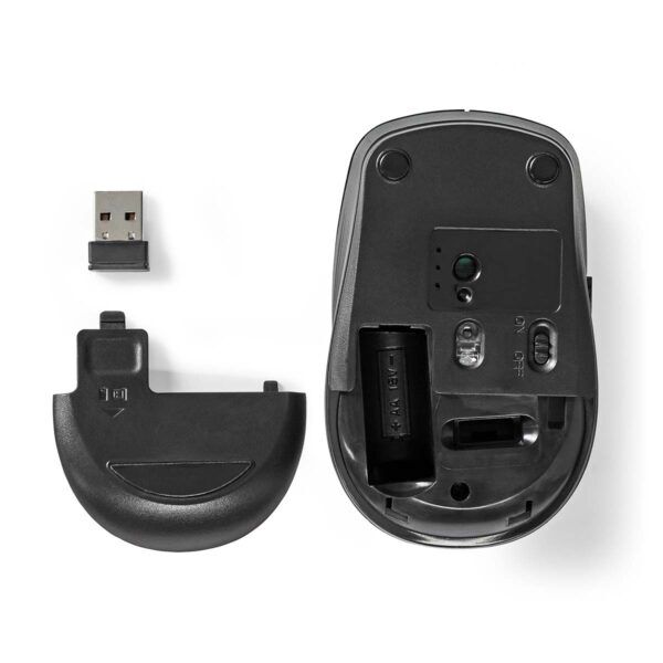 Muis | Draadloos | 800 / 1200 / 1600 dpi | Instelbare DPI | Aantal knoppen: 6 | Rechtshandig - Afbeelding 7