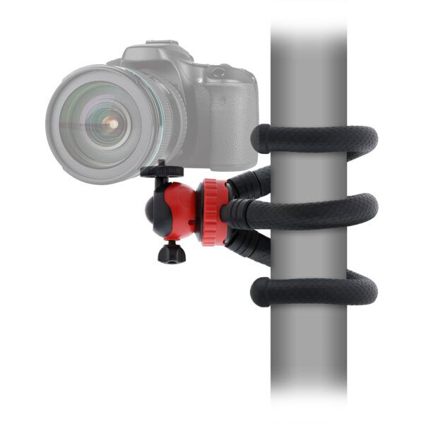 Multi Grip Flex minitripod 29cm, flexibele rubber armen - Afbeelding 4