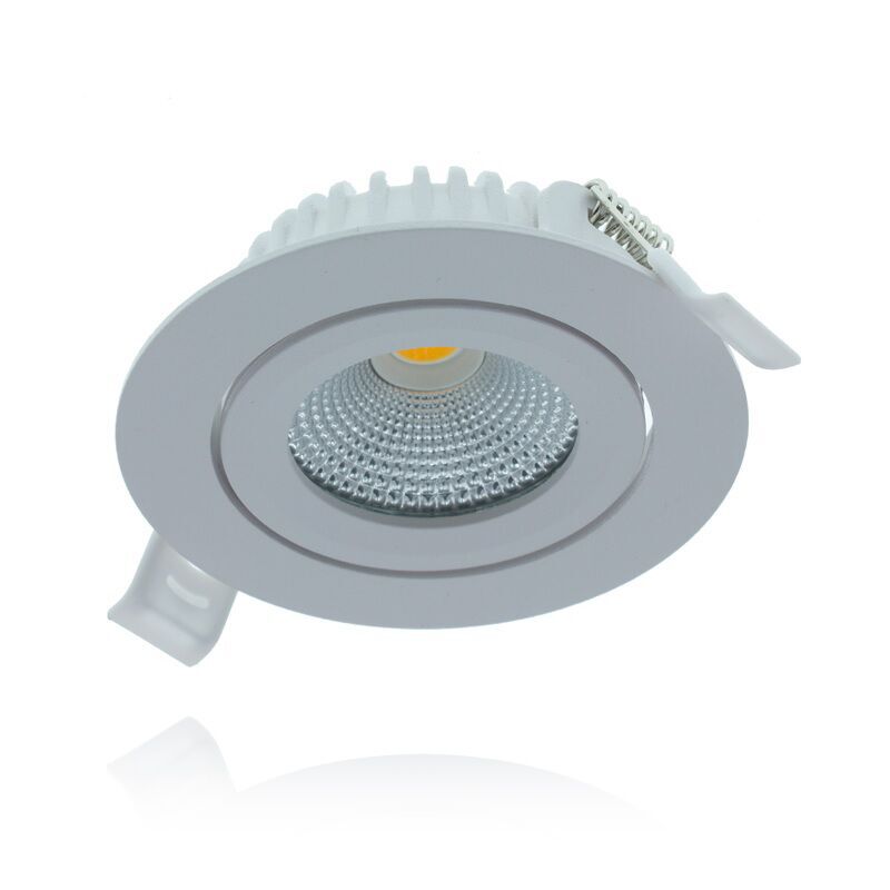 Product thumbnail LED inbouwspot 5W DimToWarm 82mm 60gr rond verstelbaar wit