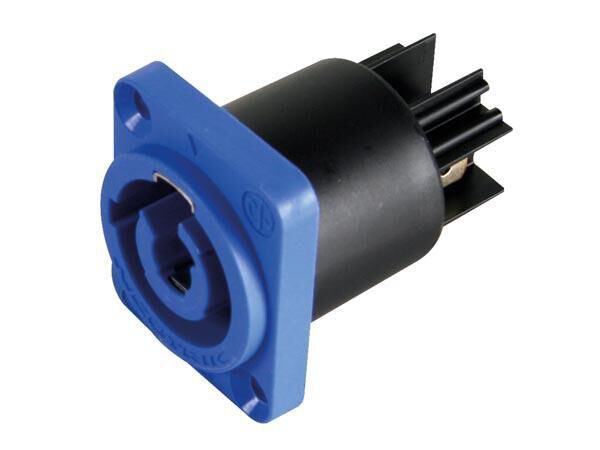 Product thumbnail NEUTRIK - POWERCON, 3-POLIG CHASSISDEEL, BLAUW, BEKRACHTIGD / VOEDINGSINGANG