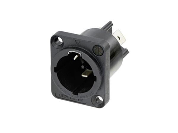 Product thumbnail NEUTRIK - POWERCON TRUE1 TOP - 16 A, MANNELIJK CHASSISDEEL - VERGRENDELBAAR