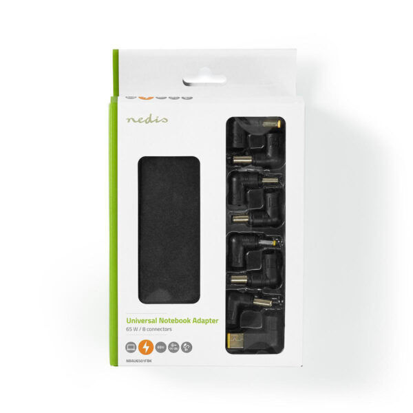 Notebook-Adapter | 65 W | 15 / 16 / 19 / 19.5 / 20 V DC | 4.0 A - Afbeelding 4