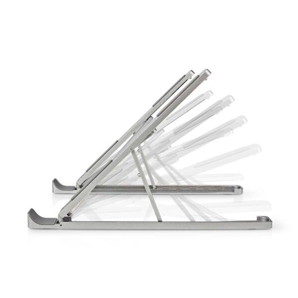 Notebookstandaard | Aantal standen: 6 | 17 " | Zonder Verlichting | Opvouwbaar - Afbeelding 4