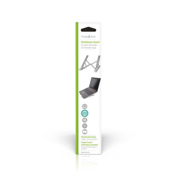 Notebookstandaard | Aantal standen: 6 | 17 " | Zonder Verlichting | Opvouwbaar - Afbeelding 10