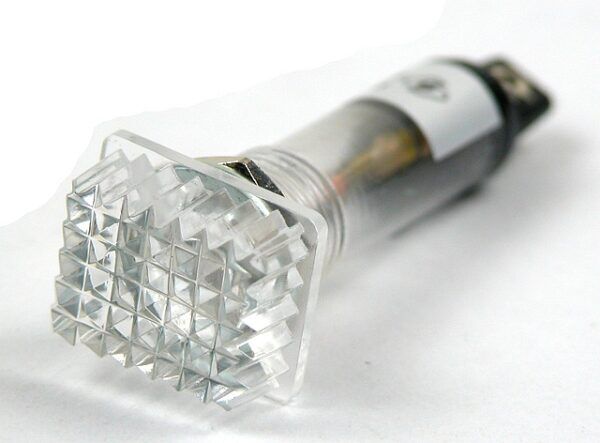 Neon controlelamp 12 x 16mm 230V wit - Afbeelding 2