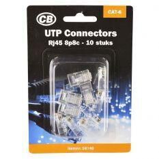 Product thumbnail 10 stuks RJ45 8P8C plug t.b.v CAT6 kabel