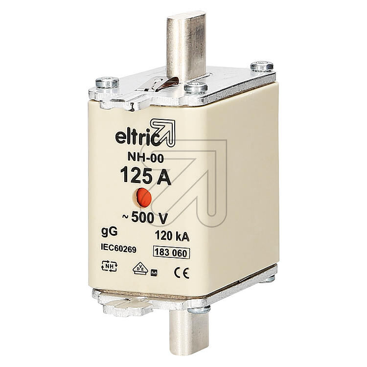 Product thumbnail NH00 Smeltpatroon / Mespatroon 125A - 500V