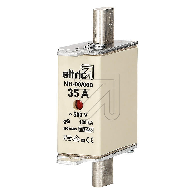 Product thumbnail NH000 Smeltpatroon / Mespatroon 35A - 500V