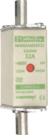 Product thumbnail NH000 Smeltpatroon / Mespatroon 32A - 500V