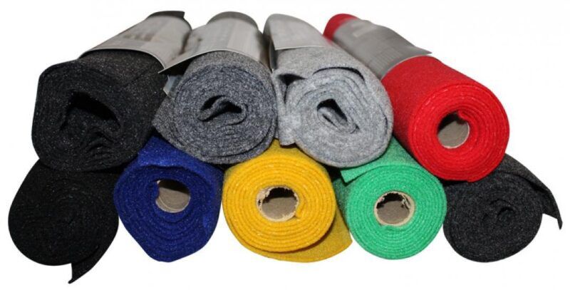 Product thumbnail Hoedenplank bekleding 100 x 150cm ZWART
